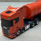 Miniatura Scania NTG + Carreta Tanque 4 Eixos – Escala 1/24