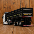 Volvo FH Globetrotter + bitrem graneleiro Escala 1/24 (Controle Remoto)