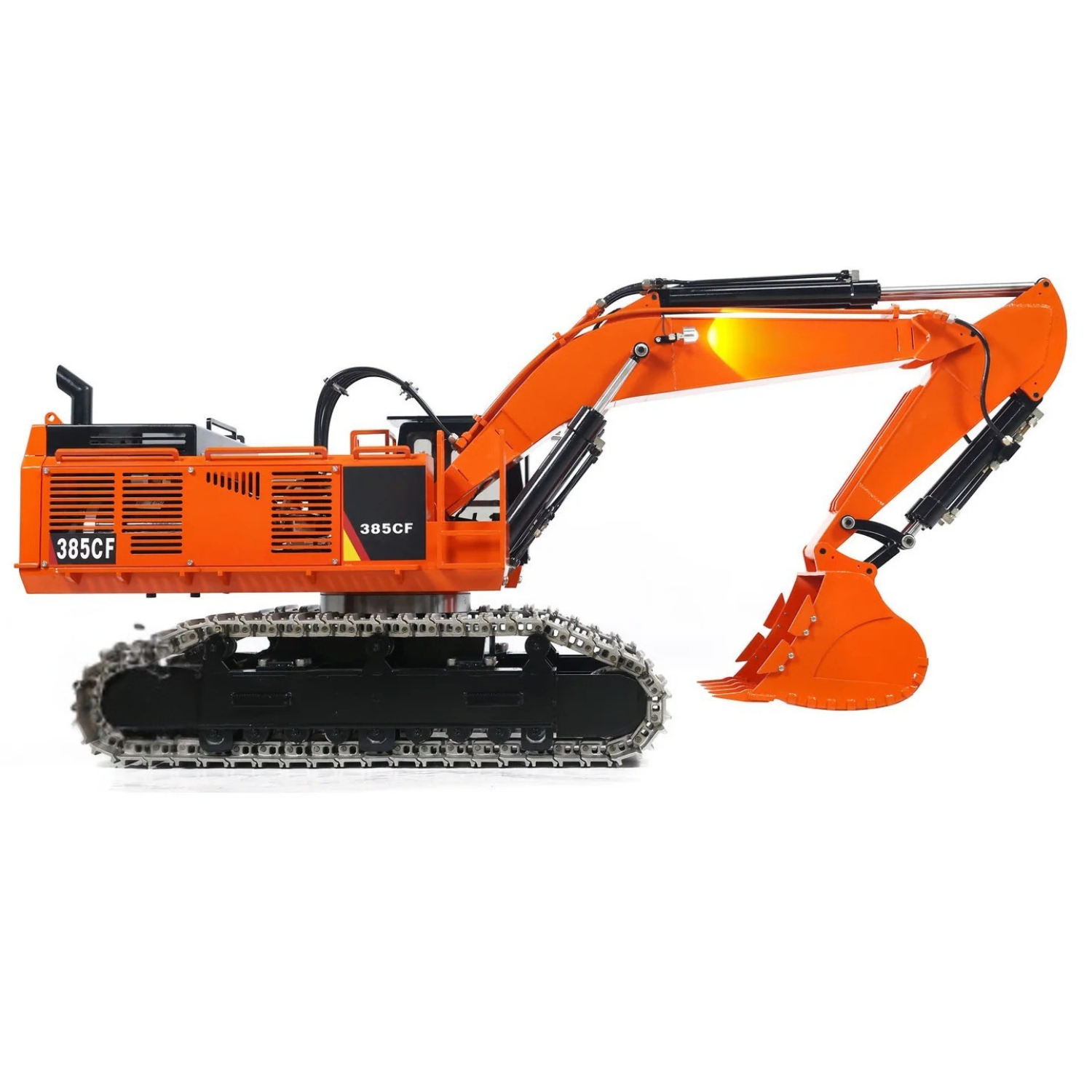 Escavadeira Hidráulica 385CF Orange Edition Escala 1/8 (Controle Remoto)