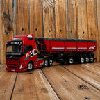 Volvo fh caçamba Escala 1/24 (Controle Remoto)