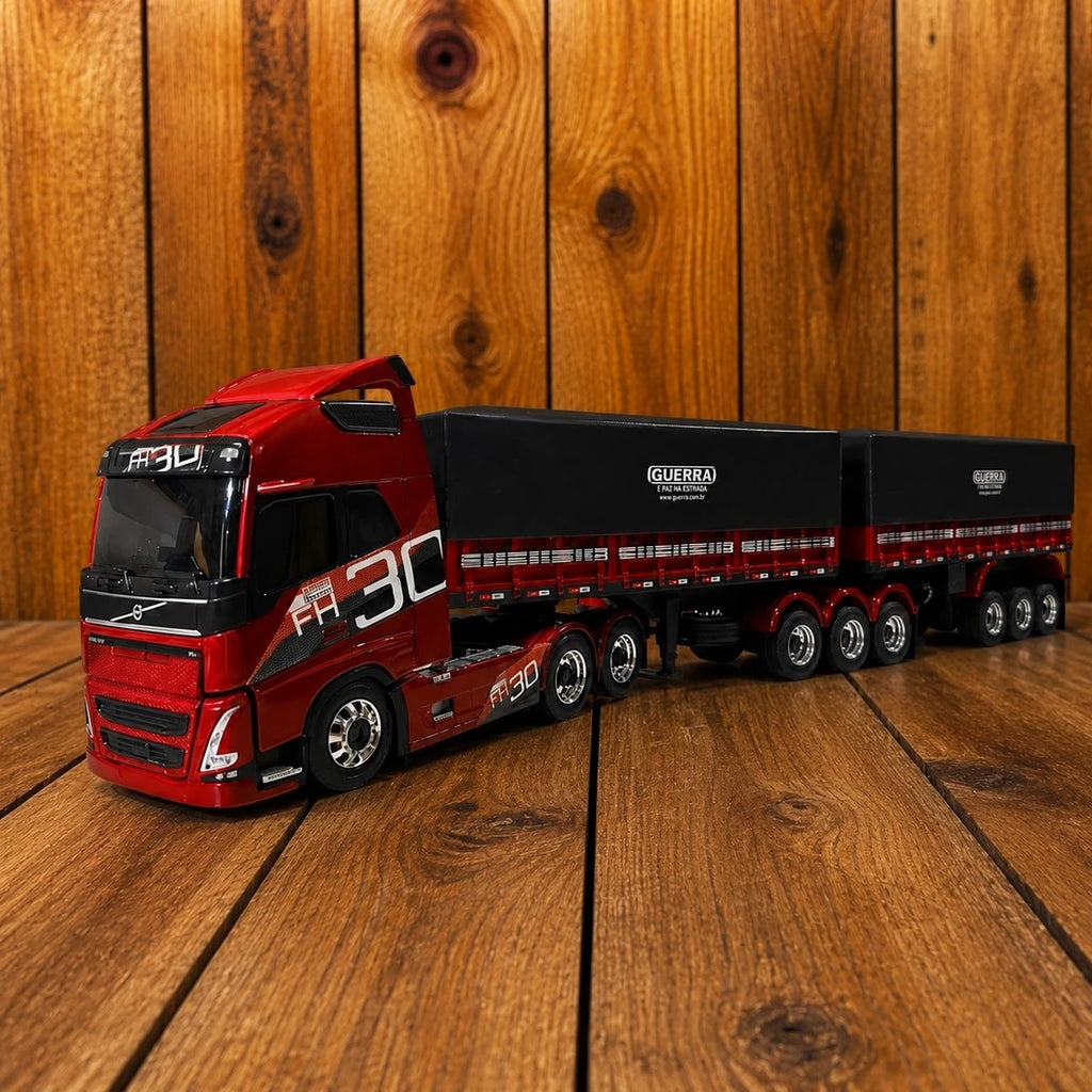 Volvo FH Especial 30 Anos Bitrem Escala 1/24 (Controle Remoto)