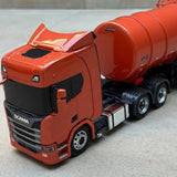 Miniatura Scania NTG + Carreta Tanque 4 Eixos – Escala 1/24