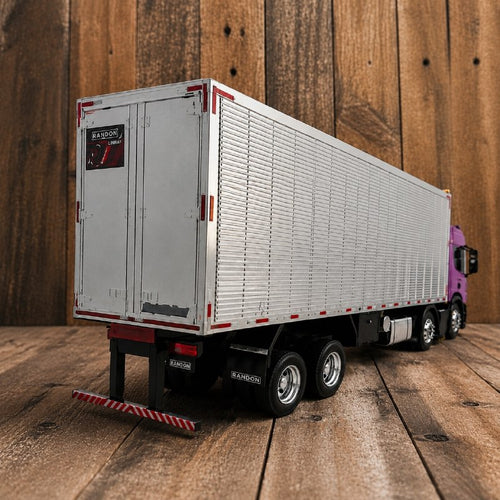 Caminhão Scania S500 Highline + Carreta Baú Facchini – Escala 1:24 (Controle Remoto)