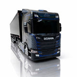 Caminhão Scania NTG Carreta Vanderleia Sider Guerra - escala 1/6