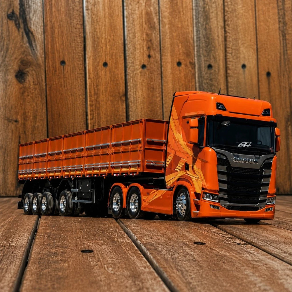 Scania (NTG) Highline Laranja Horizonte Escala 1/24 (Controle Remoto)