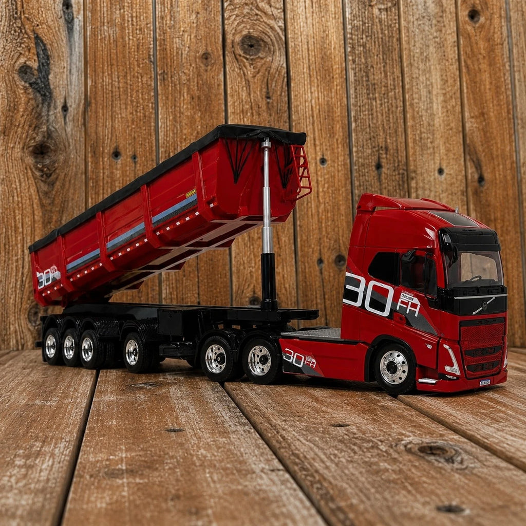 Volvo fh caçamba Escala 1/24 (Controle Remoto)