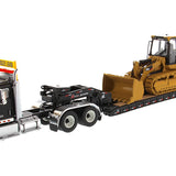 International HX520 + Trator de Esteira CAT (Controle Remoto) – Escala 1/14