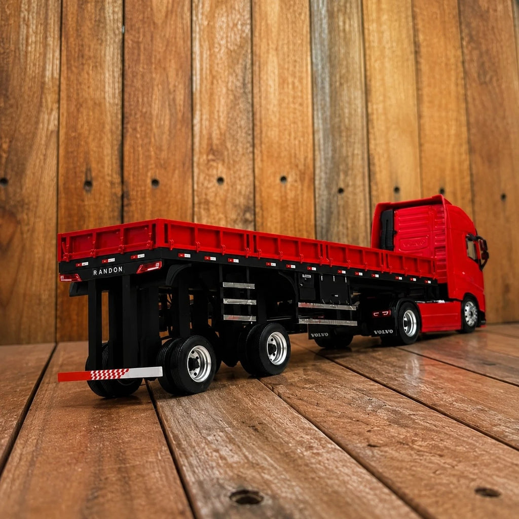 Volvo FH 460 + Carreta Prancha Escala 1/24 (Controle Remoto)