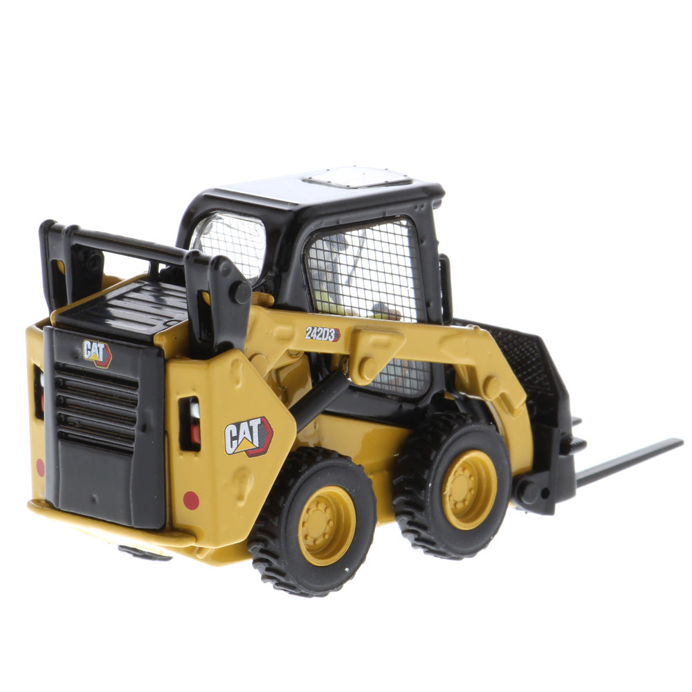 CAT 242D3 Carregador Compacto (Controle Remoto) – Escala 1/14
