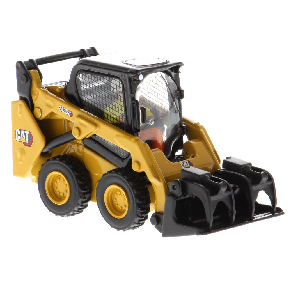 CAT 242D3 Carregador Compacto (Controle Remoto) – Escala 1/14