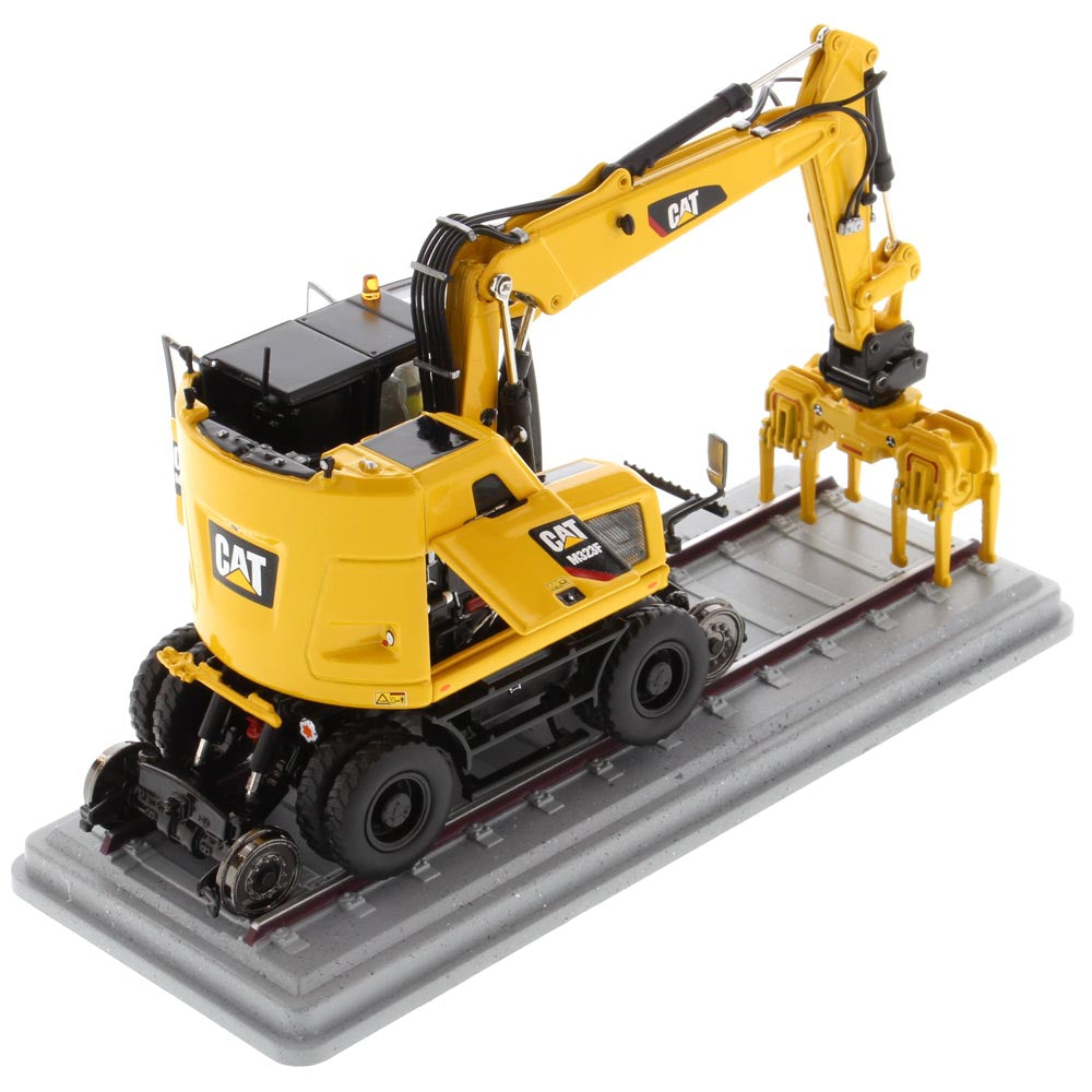 CAT M323F Escavadeira para Trilho (Controle Remoto) – Escala 1/14