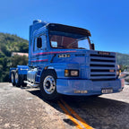 Miniatura Scania T143H Azul – Escala 1/24