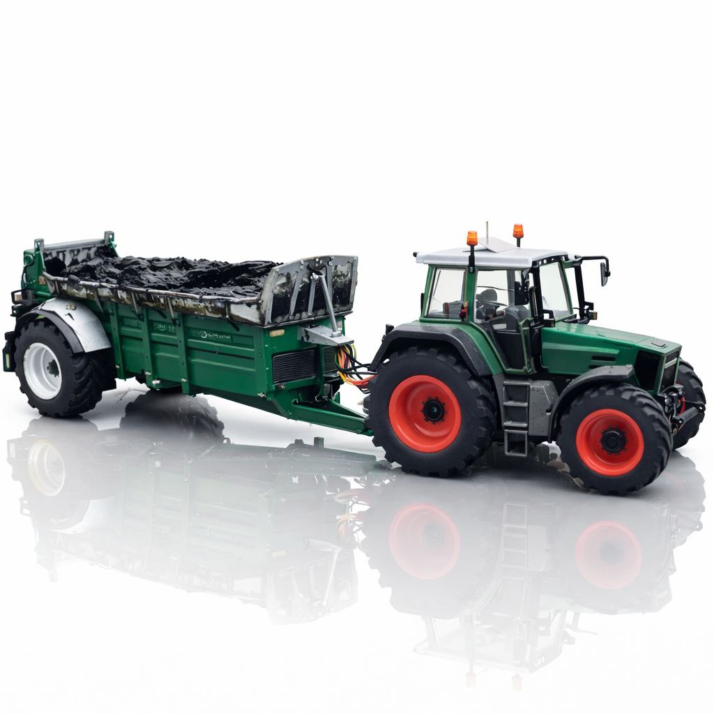 Fendt Favorit 500 + Esterqueira Joskin 1/24 (Controle Remoto)