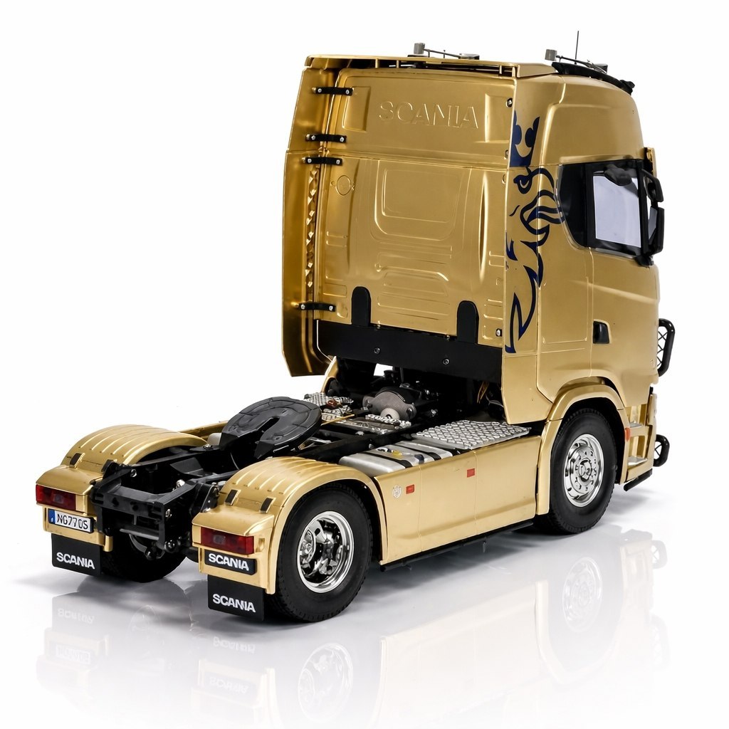 Scania 770S Gold Custom com Quebra-Mato (Controle Remoto)