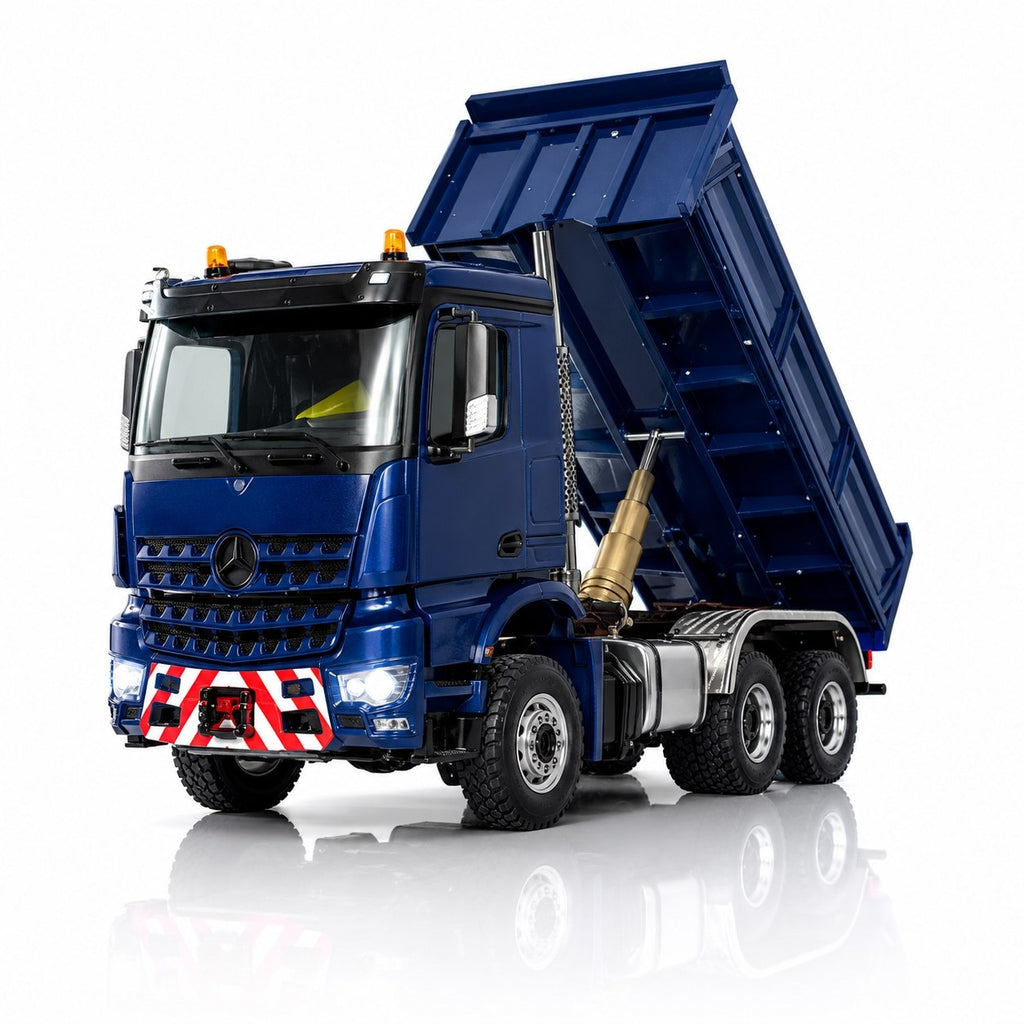 Arocs Caçamba Hidráulica 6x6 – Escala 1/24 (Controle Remoto)