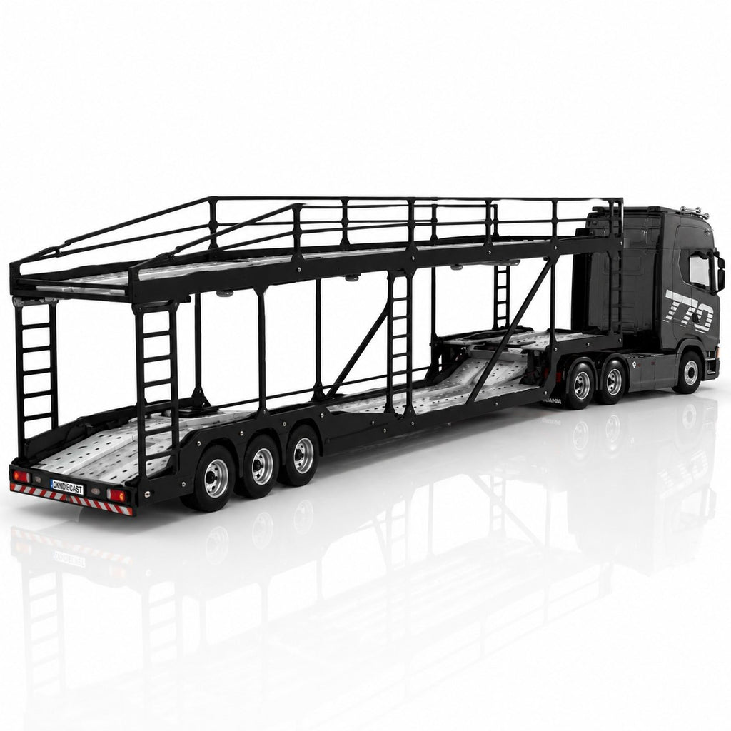 Scania 770 S V8 + Carreta Cegonha – Escala 1/24 (Controle Remoto)