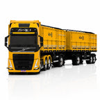 Volvo FH 540 Globetrotter + Rodotrem Graneleiro Randon – Escala 1/24 (Controle Remoto)